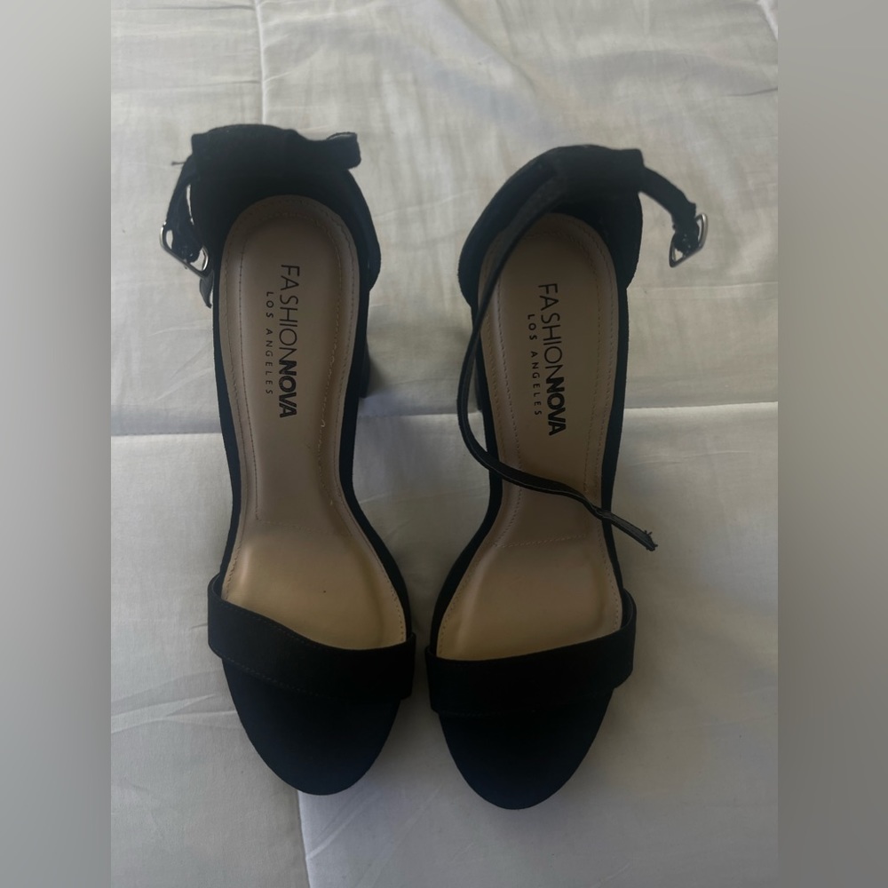 Black heels